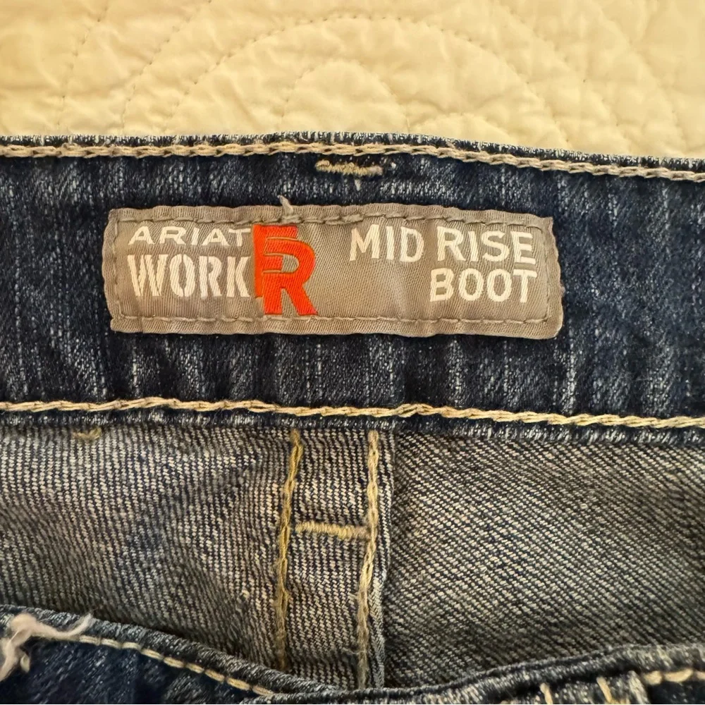 Ariat Dark Blue Straight Leg Jeans - Picture 2 of 13